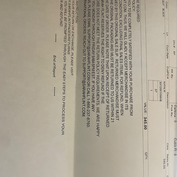 Sarah Flint Natalie Black Vachetta Flat Size 37 - Picture 15 of 15